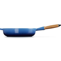 28 cm - Evolution Padella Alta In Ghisa Con Manico In Legno