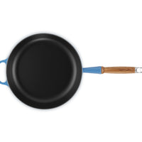 28 cm - Evolution Padella Alta In Ghisa Con Manico In Legno