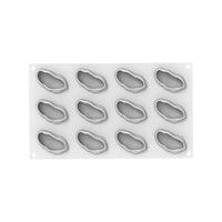 12 Forme - Silikomart Pistacchio 30 Stampo Dolci Frutta Realistica In Silicone Cutter Incluso