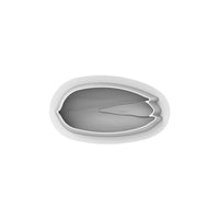 1 Forma - Silikomart Pistacchio 750 Stampo Dolci Frutta Realistica In Silicone Cutter Incluso