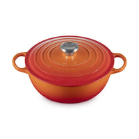 26 cm - Le Creuset Evolution Marmitta Casseruola Rotonda In Ghisa Vetrificata