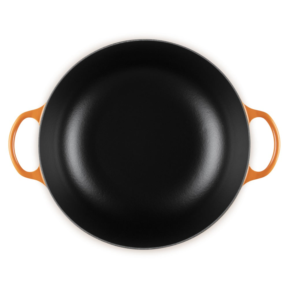 32 cm - Le Creuset Evolution Marmitta Casseruola Rotonda In Ghisa Vetrificata