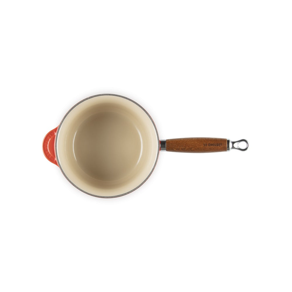18 cm - Cast Iron Saute Pan With Long Handle