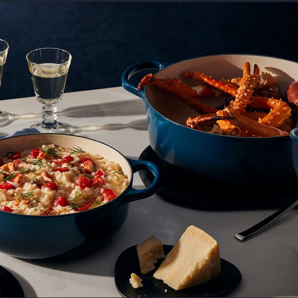 22 cm - Cocotte Evolution Round Cast Iron Casserole