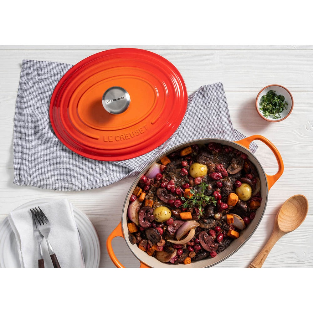 29 cm - Cocotte Evolution Oval Cast Iron Casserole