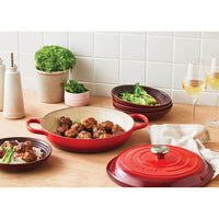 26 cm - Le Creuset Evolution Tegame Basso Rotondo In Ghisa Vetrificata