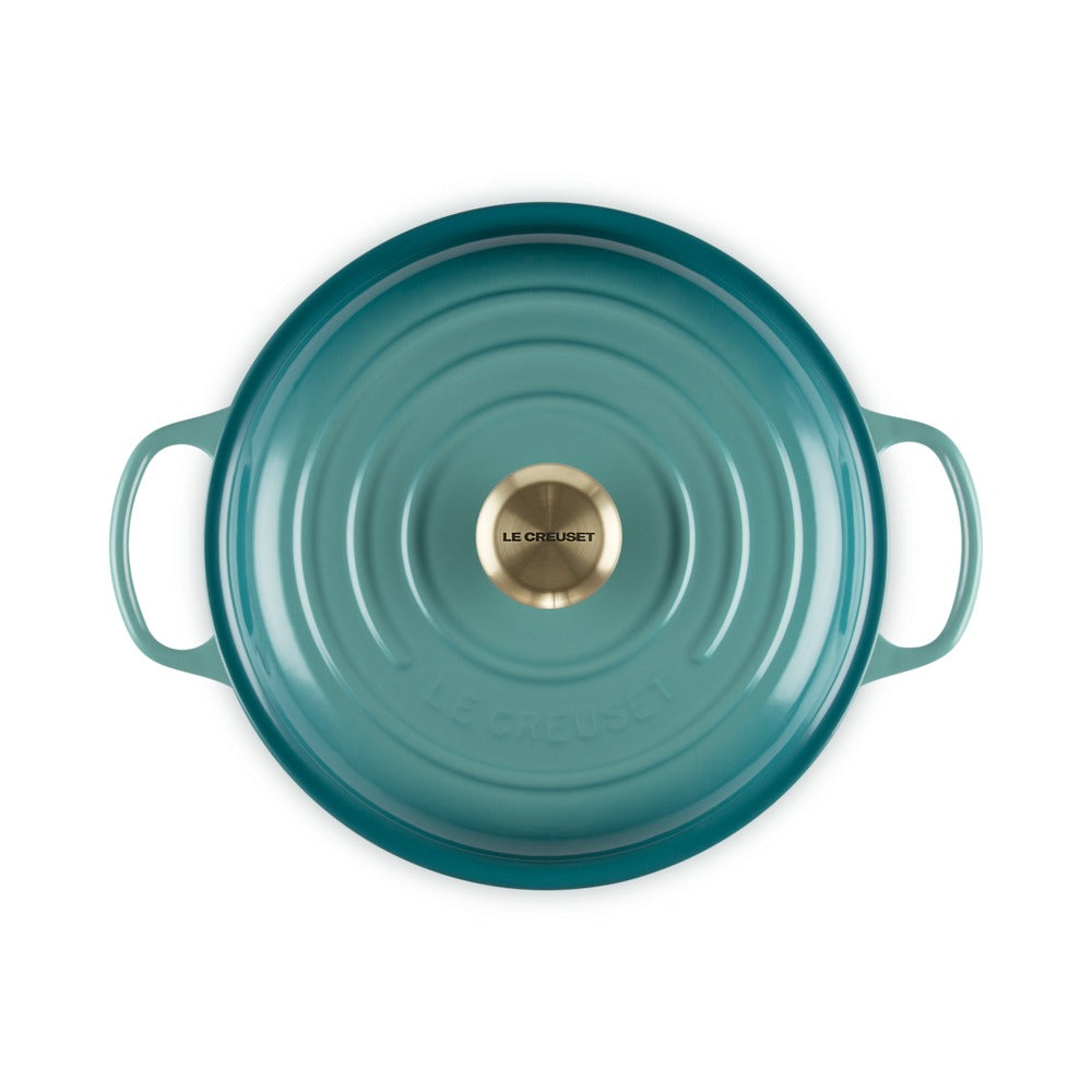 26 cm - Le Creuset Evolution Tegame Basso Rotondo In Ghisa Vetrificata