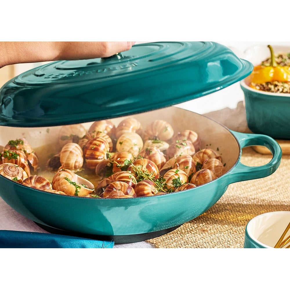 26 cm - Le Creuset Evolution Tegame Basso Rotondo In Ghisa Vetrificata