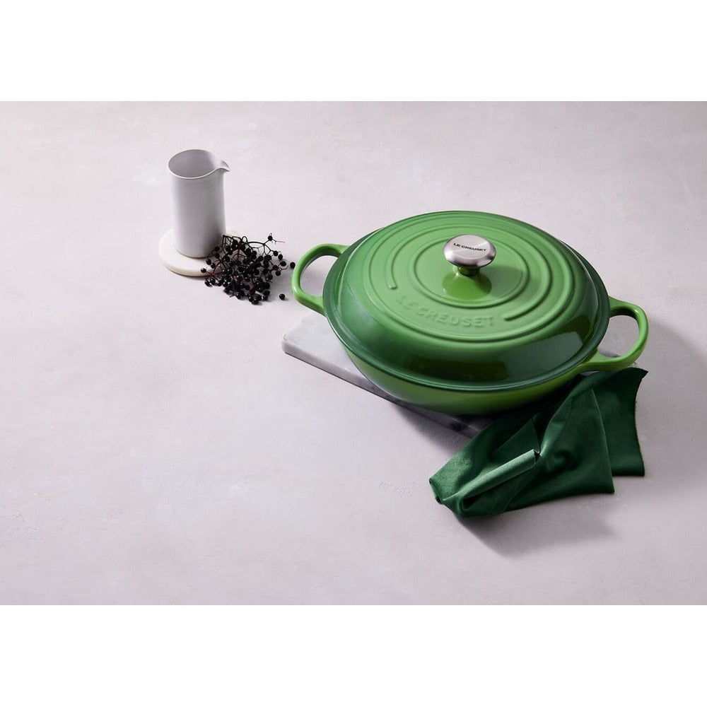 26 cm - Le Creuset Evolution Tegame Basso Rotondo In Ghisa Vetrificata