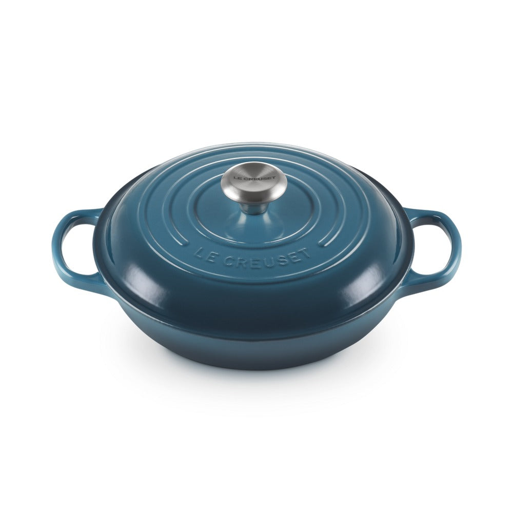 26 cm - Le Creuset Evolution Tegame Basso Rotondo In Ghisa Vetrificata