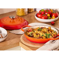 28 cm - Le Creuset Evolution Tegame Basso Rotondo In Ghisa Vetrificata