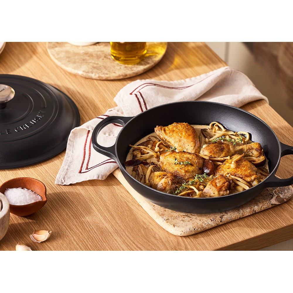 30 cm - Cocotte Evolution Round Cast Iron Sauté Pan