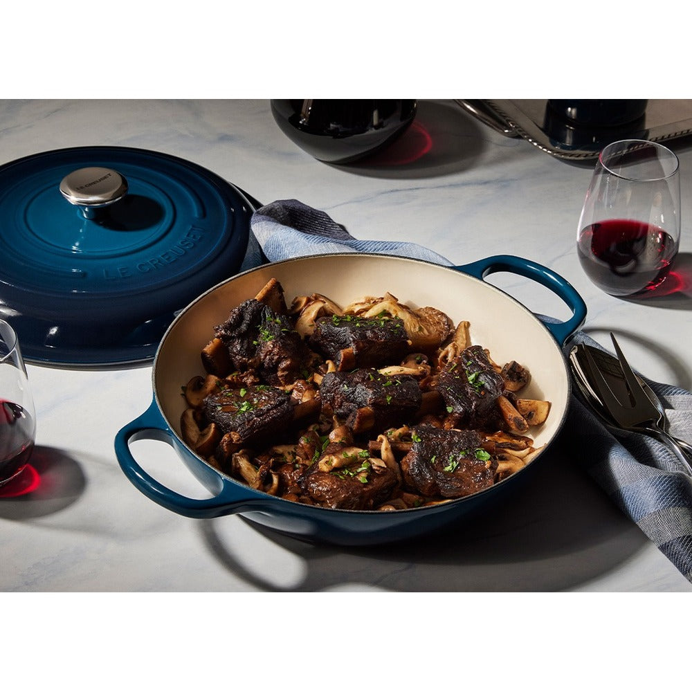 30 cm - Cocotte Evolution Round Cast Iron Sauté Pan