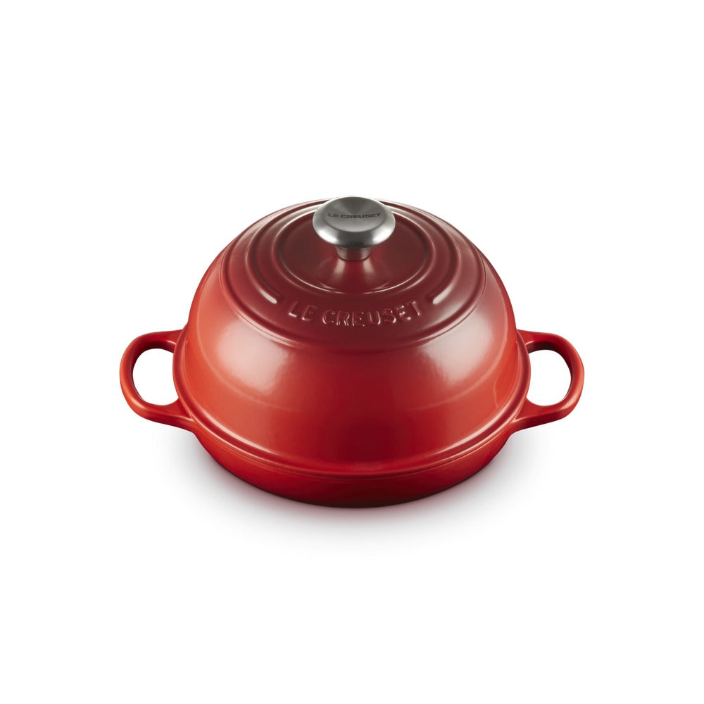 24 cm - Le Creuset Evolution Cocotte Per Pane Rotonda In Ghisa Vetrificata