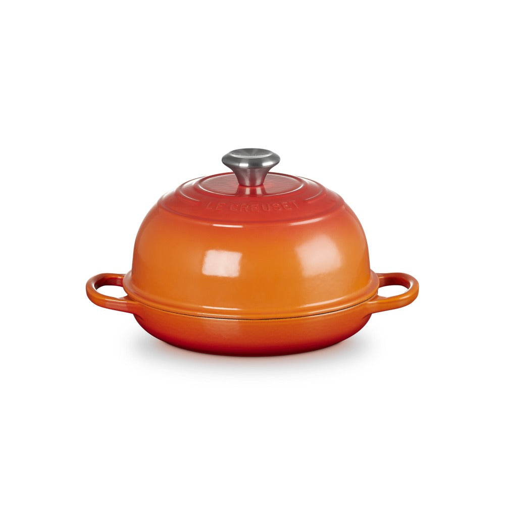 24 cm - Le Creuset Evolution Cocotte Per Pane Rotonda In Ghisa Vetrificata