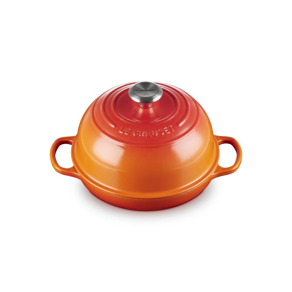 24 cm - Le Creuset Evolution Cocotte Per Pane Rotonda In Ghisa Vetrificata