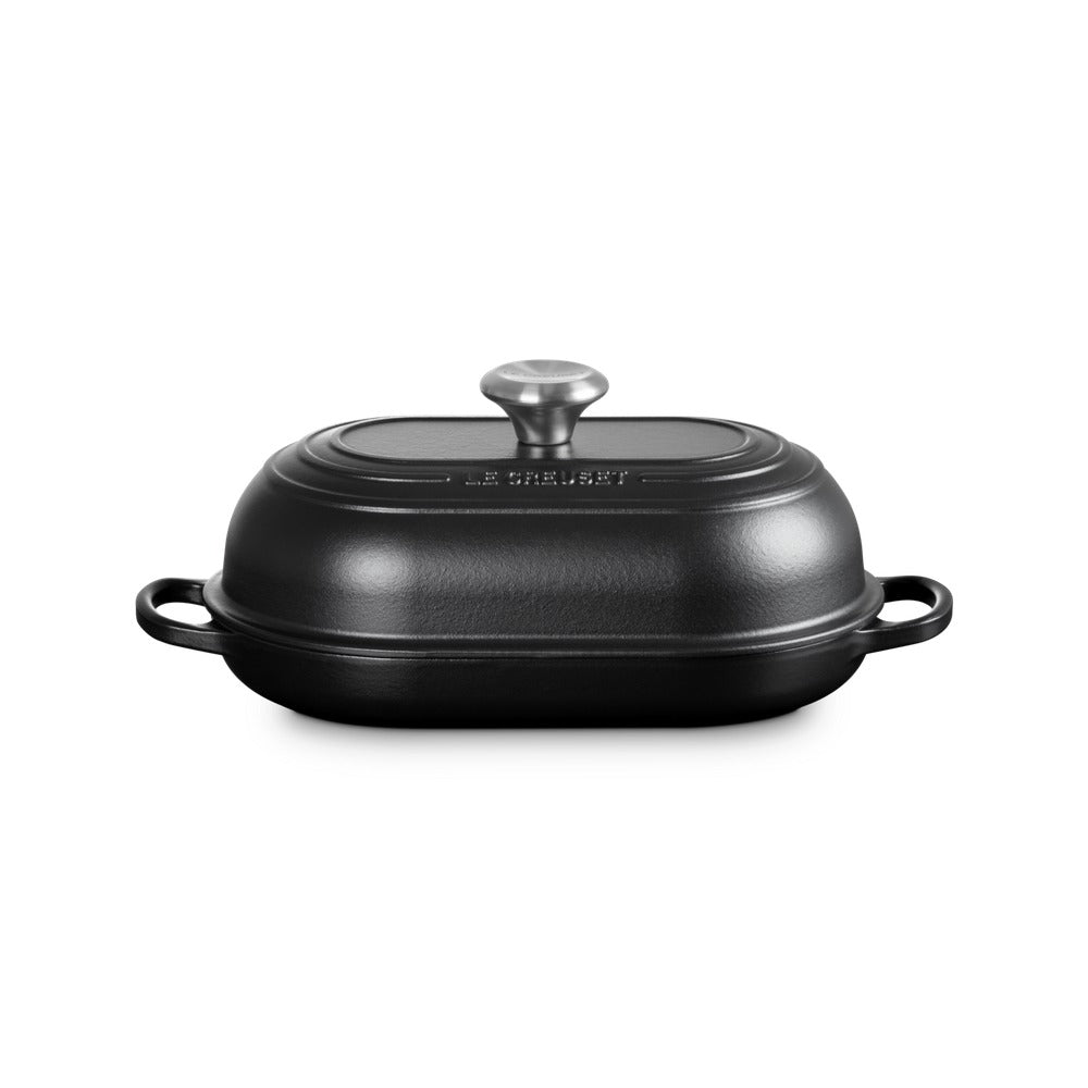 29 cm - Le Creuset Evolution Cocotte Per Pane Ovale In Ghisa Vetrificata