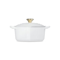20 cm - Le Creuset Tradition Cuore Casseruola In Ghisa Vetrificata