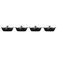 13 cm - Le Creuset Gourmand Mini Tegame Con Coperchio Set 4 Pz
