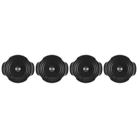 13 cm - Le Creuset Gourmand Mini Tegame Con Coperchio Set 4 Pz