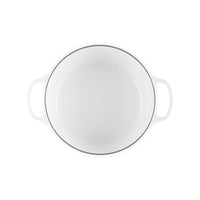26 cm - Le Creuset Evolution Cocotte Rotonda Con Coperchio a Fiore In Ghisa Vetrificata