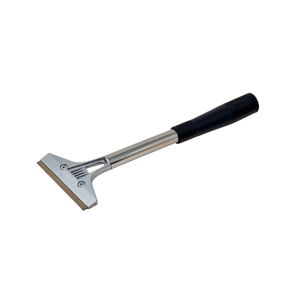 31 cm - Ilsa Raschietto Griglia In Acciaio Inox Con Manico In Alluminio e Propilene