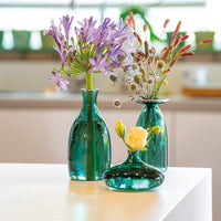 24 cm - Un Fiore Vase à fleurs en verre borosilicaté