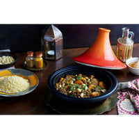 31 cm - Cocotte Tagine in Cast Iron and Ceramic