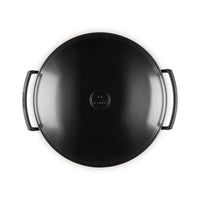 36 cm - Le Creuset Forme Speciali Wok In Ghisa Vetrificata Con Coperchio In Vetro