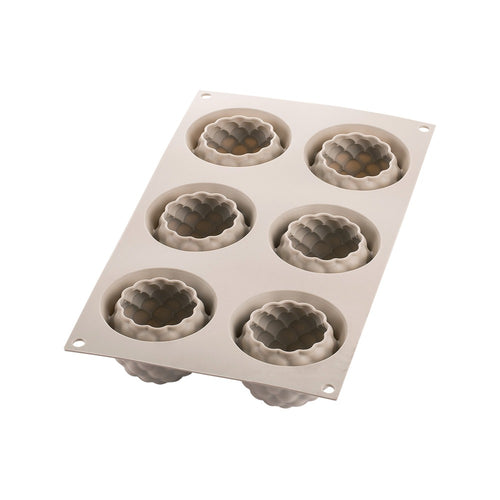 6 Forme - Silikomart Segreti del Bosco Mora Stampo Dolci Frutta Realistica In Silicone