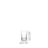 5.5 cl - Spiegelau Lounge 2.0 Bicchiere Shot In Vetro Cristallino - Set 4 Pz
