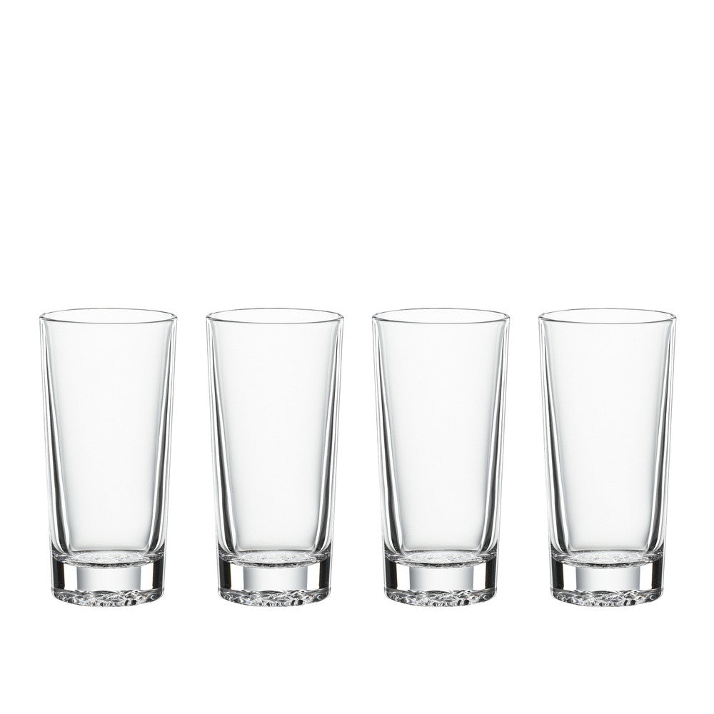 30.5 cl - Spiegelau Lounge 2.0 Bicchiere Cocktail Long Drink In Vetro Cristallino - Set 4 Pz