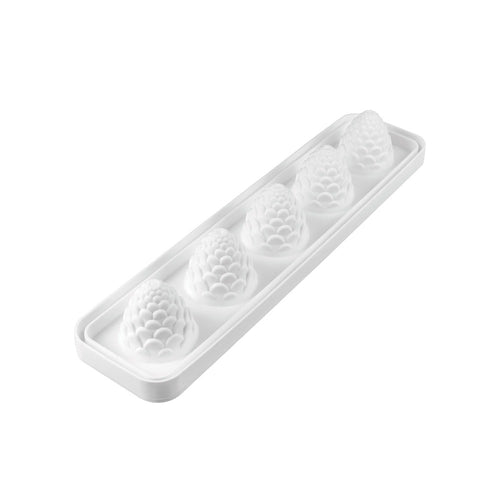 5 Forme - Silikomart Foresta & Ananas 110 Stampo Dolci Frutta Realistica In Silicone