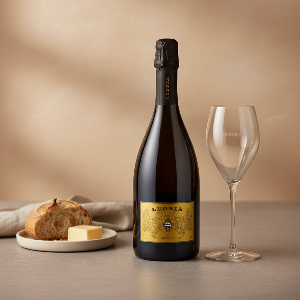Leonia Brut Pomino DOC 2021 Frescobaldi + 6 flûtes Leonia Frescobaldi