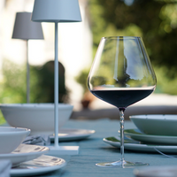 102 cl - Jcl Red Wine Goblets with Spiral Stem - Set 2 Pieces