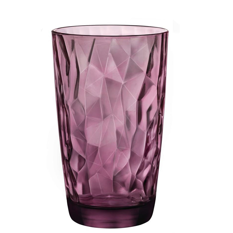 47 cl - Diamond Vaso Bebida de vidrio - Set 6 Piezas