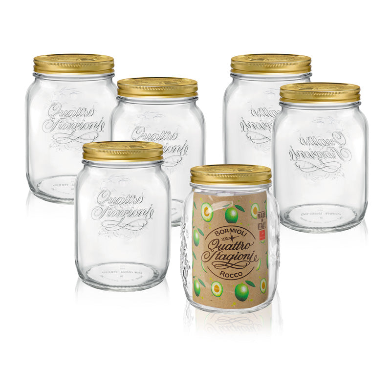 200 cl - Quattro Stagioni Bocal - Ensemble 6 Pcs
