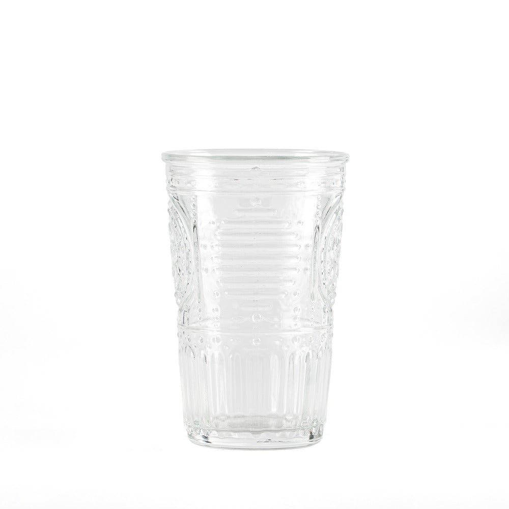 34 cl - Romantisch glas waterglas - Set van 6