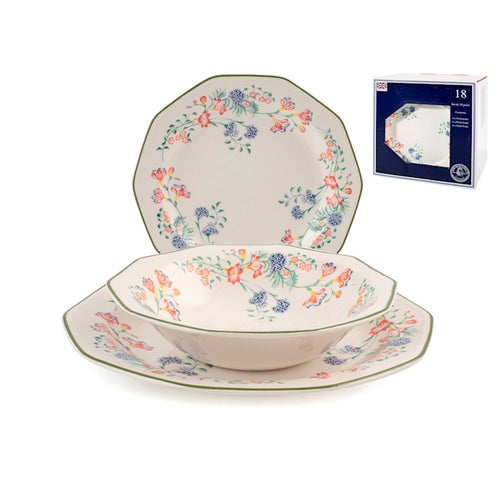 Churchill Emily James Sadler & Sons Servizio Piatti In Terracotta - Set 18 Pz