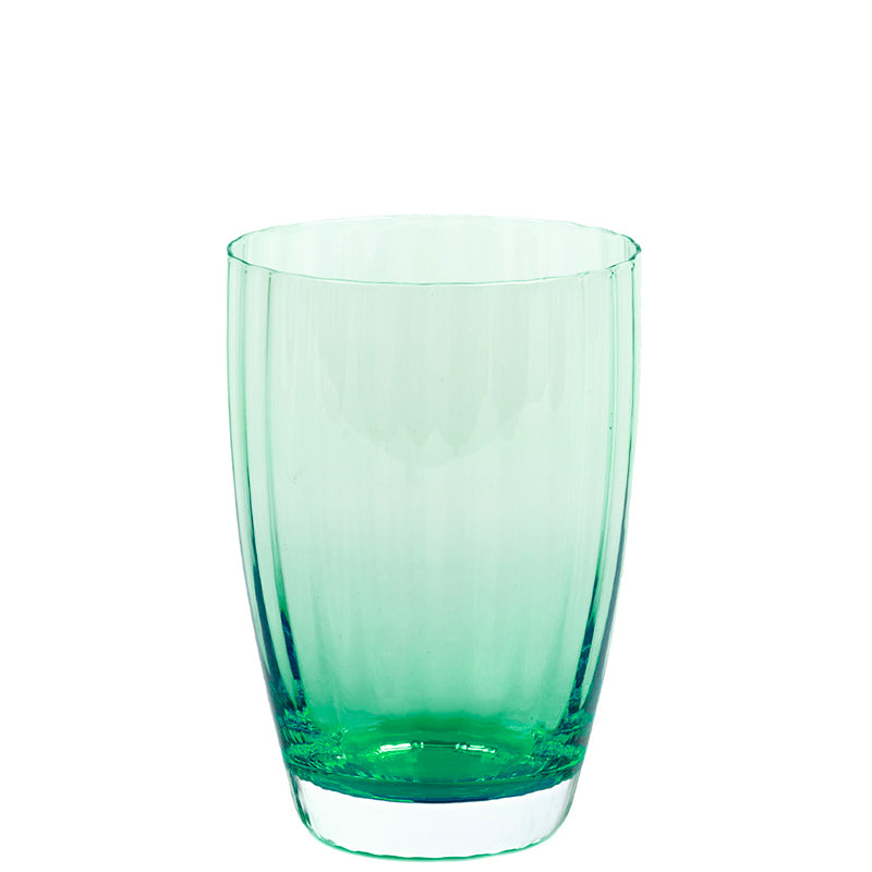 38 cl - Mykonos Bicchiere Acqua in Vetro - Set 6 Pezzi