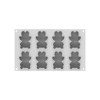 8 Forme - Silikomart Teddy Bear 68 Stampo Dolci Con Cutter In Silicone