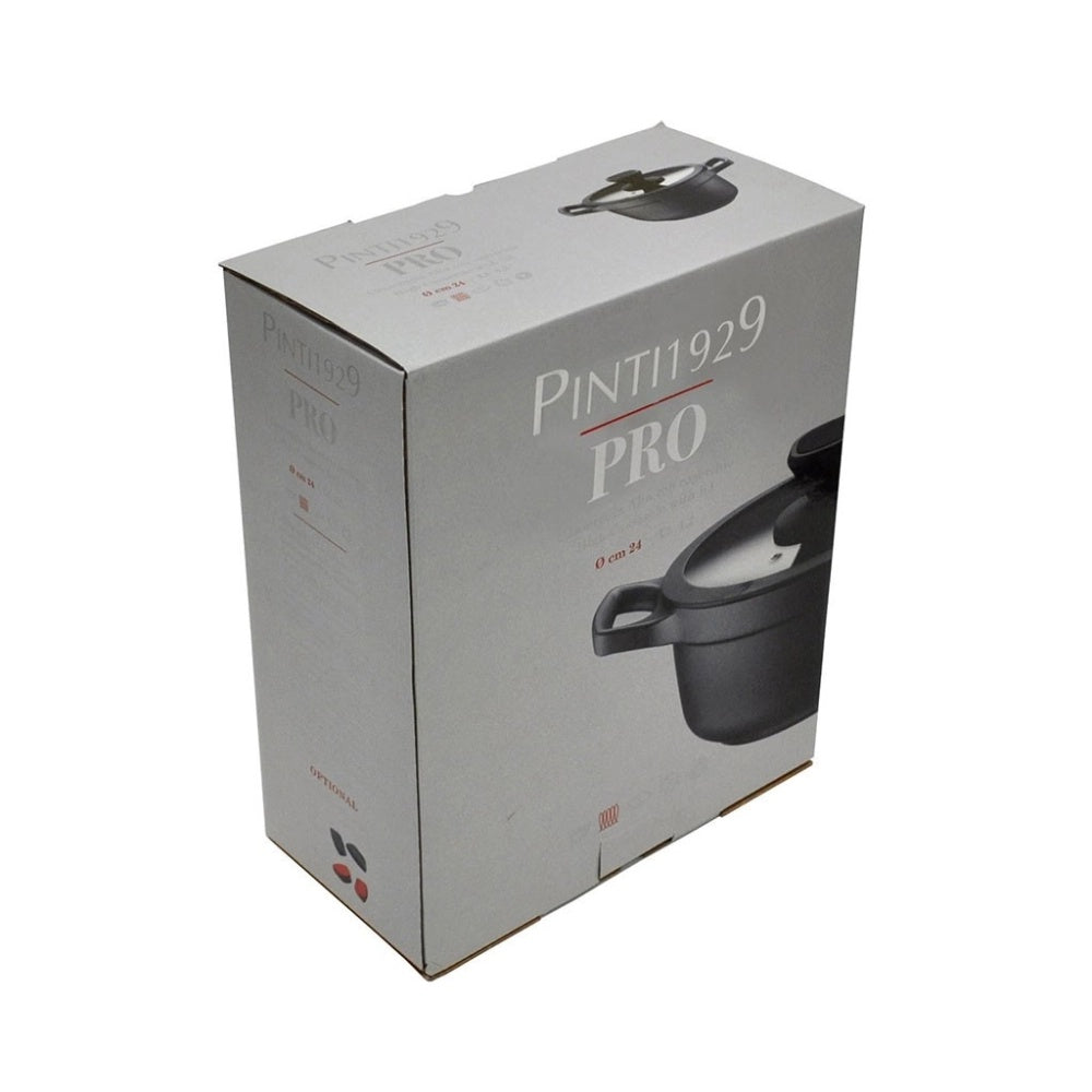 Pintinox Pro Casseruola Alta Con Coperchio In Alluminio Antiaderente