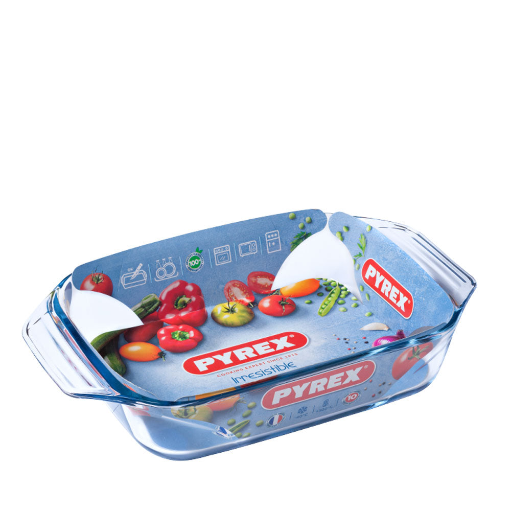 Irresistible Plat Rectangulaire En Verre Borosilicate