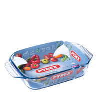 Irresistible Plat Rectangulaire En Verre Borosilicate