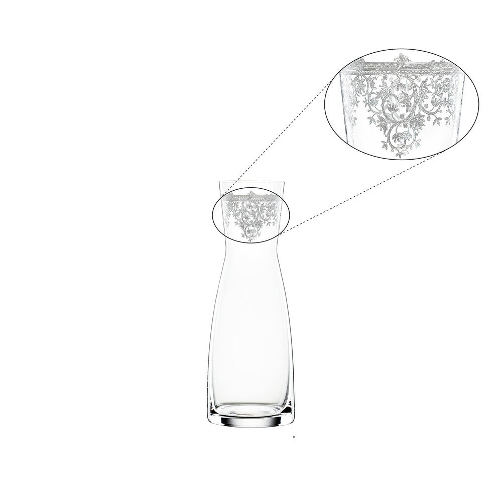 1 Lt - Spiegelau Arabesque Caraffa In Vetro Cristallino
