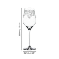 50 cl - Spiegelau Arabesque Calice Vino Bianco In Vetro Cristallino - Set 2 Pz