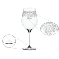 81 cl - Spiegelau Arabesque Calice Vino Rosso Bordeaux In Vetro Cristallino - Set 2 Pz