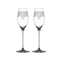 30 cl - Spiegelau Arabesque Calice Flute Champagne In Vetro Cristallino - Set 2 Pz
