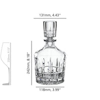 75 cl - Spiegelau Perfect Serve Collection Bottiglia Whisky In Vetro Cristallino