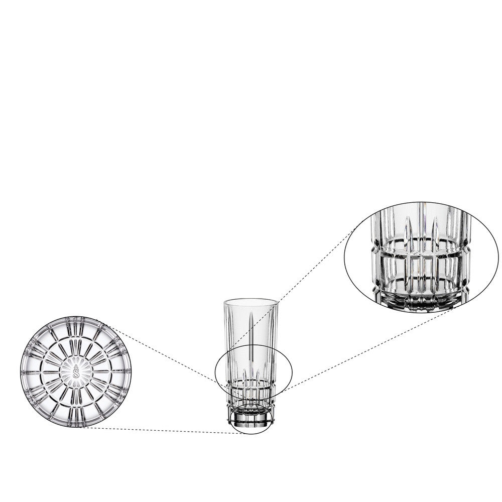 5.2 cl - Spiegelau Perfect Serve Collection Bicchiere Shot In Vetro Cristallino - Set 4 Pz